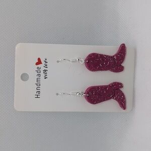 Handmade Cowboy Boot Clay Earrings